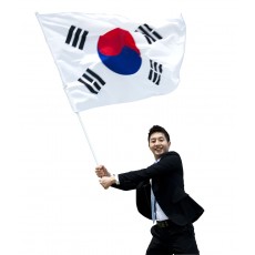 태극기(120*80)+1단깃대